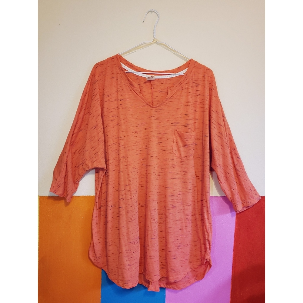 Faded Glory | 3/4 Sleeve Blouse Top